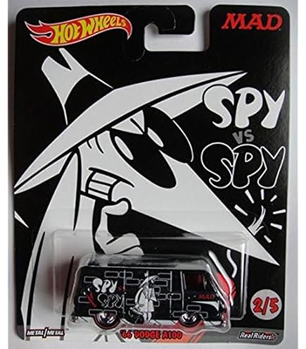 ホットウィール ポップカルチャー Spy vs Spy 2台セット Amazon