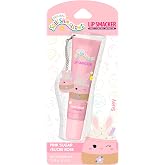 Lip Smacker Squishmallows Lip Balm, Pink Sugar (Suey), Limited Edition Easter Basket Stuffer, Flavored &amp; Scented Lip Balm with Charm, Collectible Spring Gift
