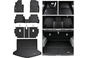Floor Mats for 2017-2025 2026 Mazda CX-5 with Cargo Liners, TPE All Weather Protection Floor Liners with Trunk Mat Covering T