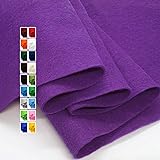 Puple Felt Fabric 36" X 36"(1 Square Yard), 1.6mm