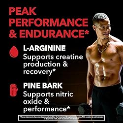 L-Arginine 1800mg and Pine Bark Extract 100mg