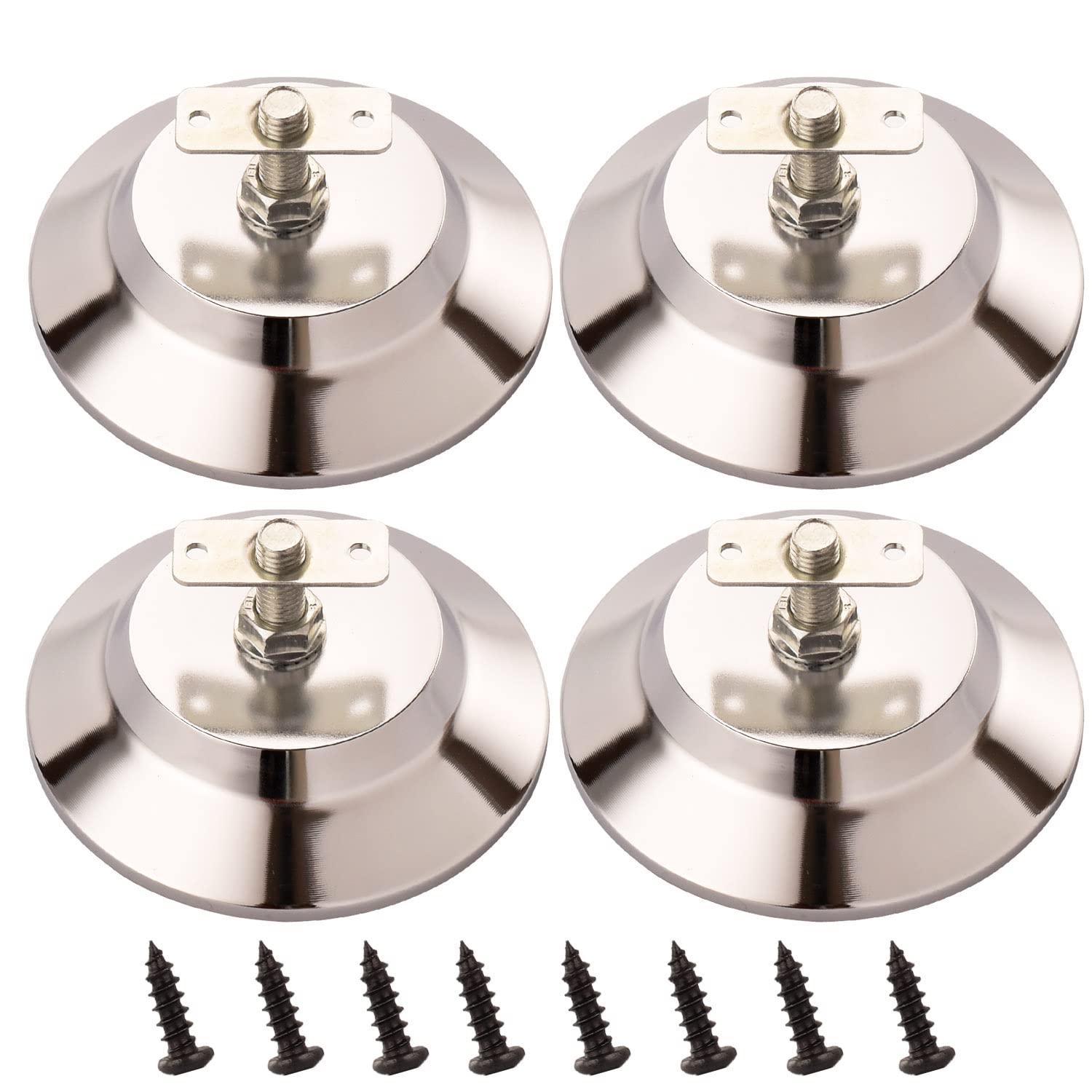 Fayvosiue Pool Table Leg Levelers, Billiards Table Straighteners - Set of 4