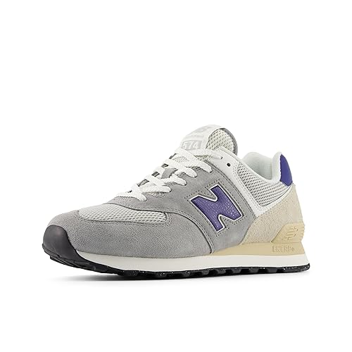 New Balance 574 V2 Unisex Sneaker, Slate Grey/Rain Cloud, 4 US Men