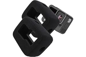 Hero 12/11/10/9 Foam Windshield Case - Windscreen & Windslayer Cover Video Noise Reduction Accessory