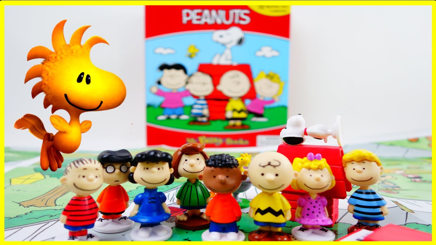 Peanuts Snoopy And Friends Book And Deluxe Figures Cake Cupcake Toppers Party Favors With Snoopy Woodstock Dog House Lucy Linus Etc Set Of 12 Buy Online In El Salvador At Elsalvador Desertcart Com Productid