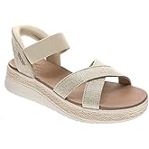 Skechers womens Bobs Sun Ray - Bright Take Hands Free Slip-ins