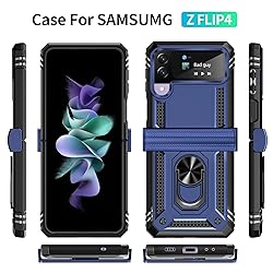 ONOLA for Samsung Galaxy Z Flip 4 Case, Galaxy Z
