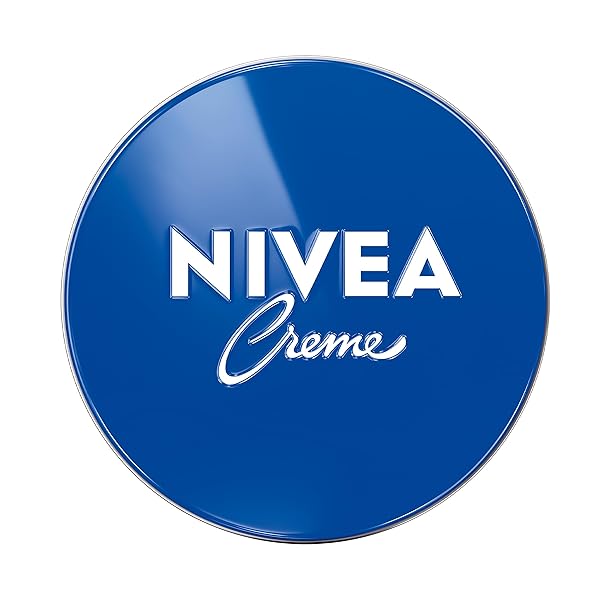 NIVEA CREME BODY, FACE AND HAND MOISTURIZING CREAM, GERMAN NIVEA CREME, RICH BODY MOISTURIZER WITH PROVITAMIN B5, 8.4 OZ JAR