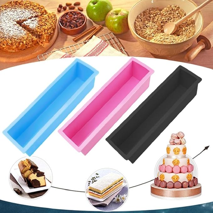 Moulle En Silicone Gateau Rectangulaire Moule A Patisserie Moulle A Canneles Pour Savon Cupcakes Mini Muffins Chocolat Manyo Bleu Moules A Forme Specifique Cuisine Et Maison Centroarco Com