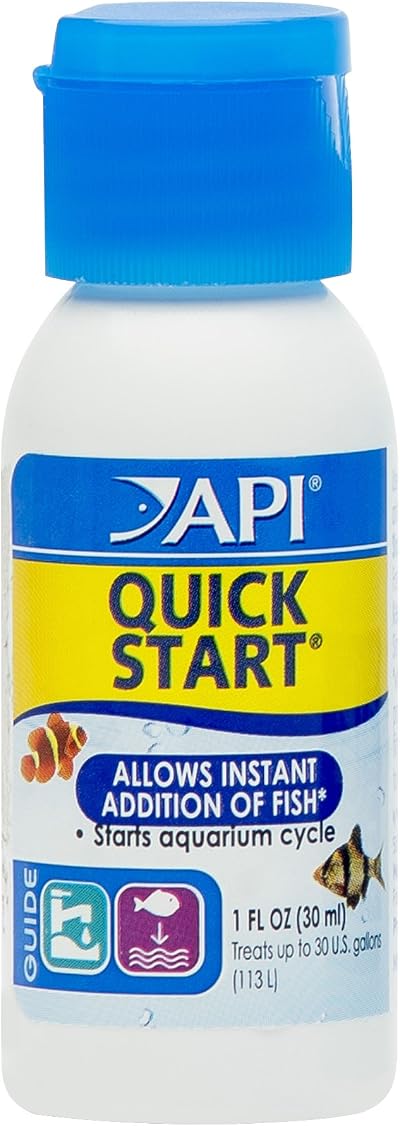 API Quick Start Freshwater and Saltwater Nitrifying Bacteria 30 ml Bottle