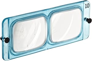 EUROTOOL Donegan LP-10 Replacement Lens Plate for OptiVISOR, 3.5X Magnification, 4" Focal Length