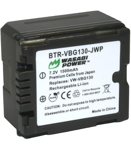Trade-Shop 2 Batterie Li-Ion 2500 MAh 7,4V Per Videocamera Panasonic Serie HDC, SDR, VDR (Ricambio VW-VBG260/E-K)