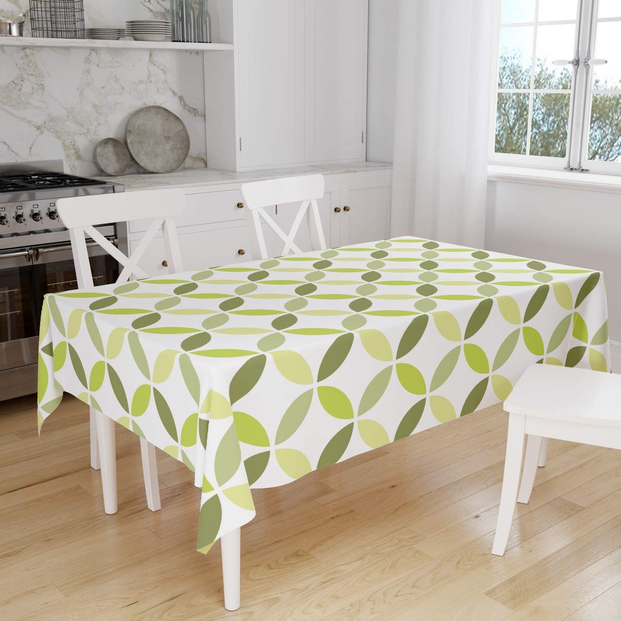 Bonamaison Kitchen Decoration, Tablecloth, 140cm x 160cm - Designed and Manufactured in Turkey