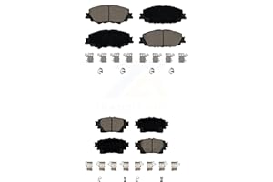 CMX Front Rear Ceramic Brake Pads Kit Replacement For Toyota Corolla With Electric Parking KCX-100556