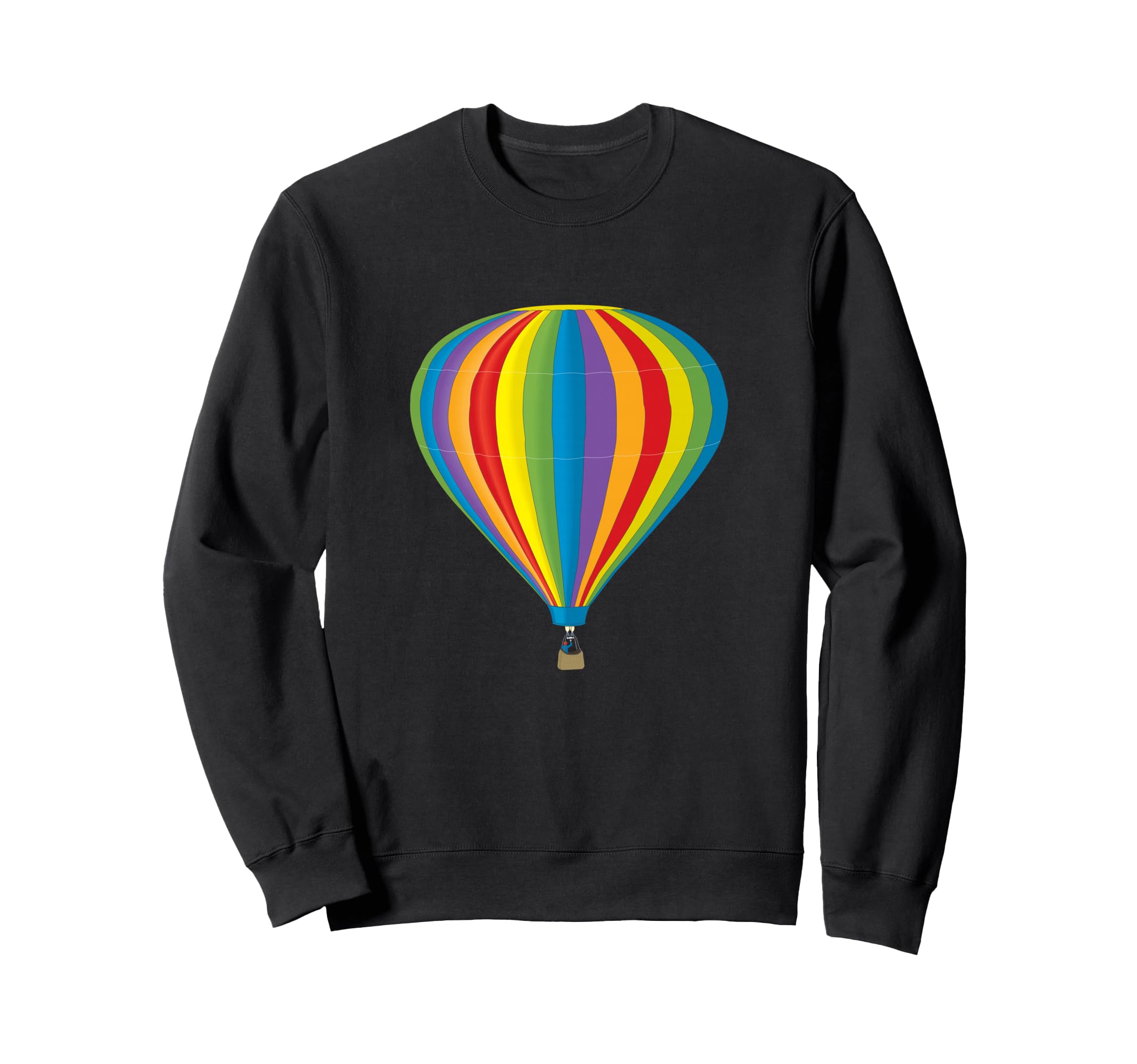 Colorful Hot Air Balloon Travel Adventure Sky Balloon Ride Sweatshirt