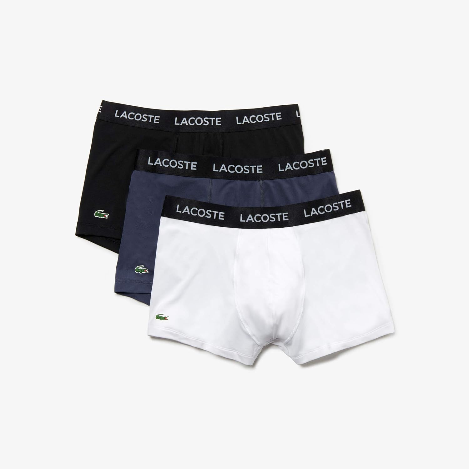 Lacoste Mens Microfiber Trunk Underwear Multipack Underwear Men