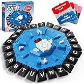 Word Game Family Board Game with Digital Display Timer for Kids and Adults | Fast-Paced 24-Letter Word Game with 2 Modes &amp; 35 Cards for Family Game Nights and Parties, Ages 3 &amp; Up, 2-8 Players