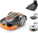LawnMaster L12 Robotic Lawn Mower 20V 4.0Ah Battery 800m² view 2