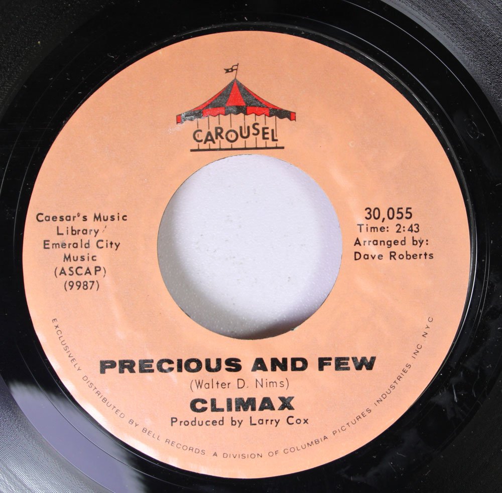 Climax Climax Precious And Few / Park Preserve Music