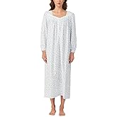 Eileen West womens Cotton Brushed Flannel 50" Ballet Long Sleeve Nightgown