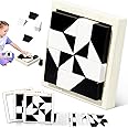 kykake Block Puzzles Hidden Building Blocks for Kids, 3D Puzzles with Storage Tray Educational Assembly Puzzles Brain Teaser Games Game New Year's Gift for Early Education Ages 3+
