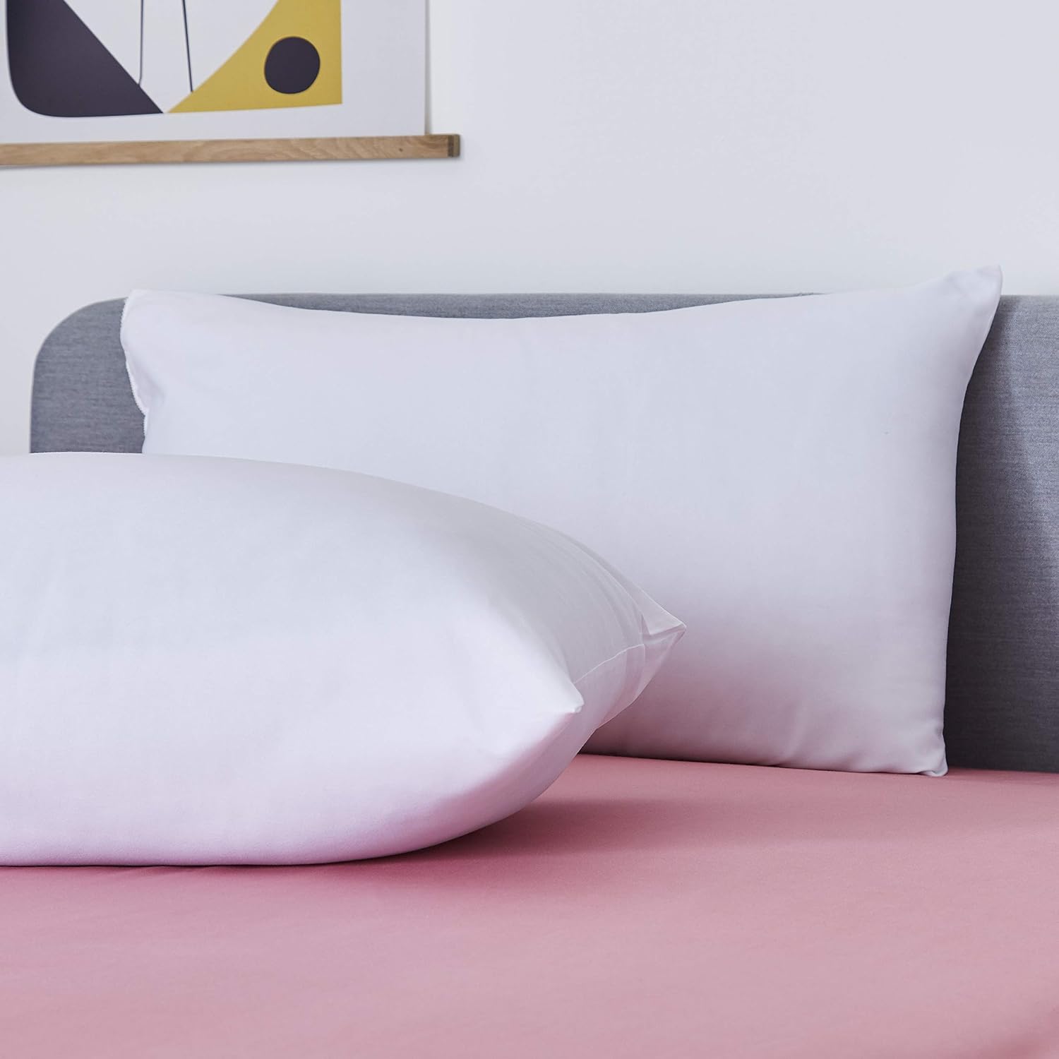 Snug Fantastically Firm Pillows, 2 Pack, White - Image 4