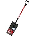 Bully Tools 82500 12-Gauge Edging and Planting Spade with Fiberglass D-Grip Handle