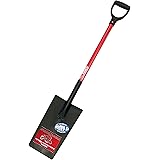 Bully Tools 82500 12-Gauge Edging and Planting Spade with Fiberglass D-Grip Handle