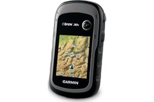 Garmin eTrex 30x, Handheld GPS Navigator with 3-axis Compass, Enhanced Memory and Resolution, 2.2-inch Color Display, Water Resistant