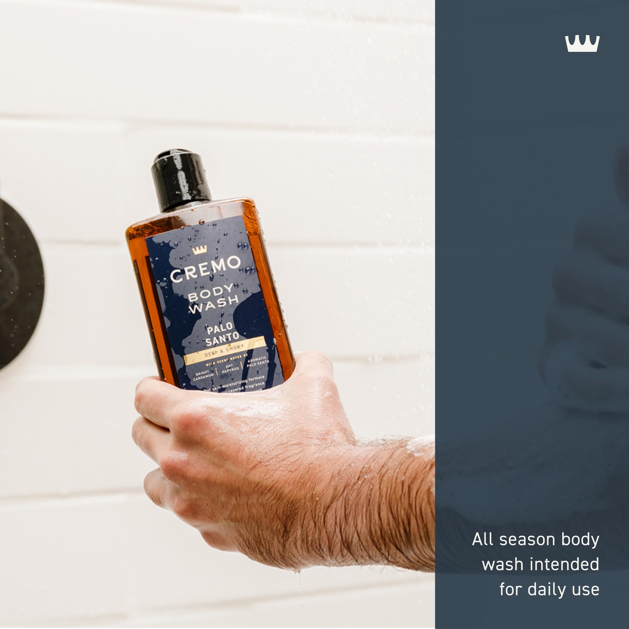 Cremo Palo Santo Body Wash for Men - Woody & Warm - 30ml 5