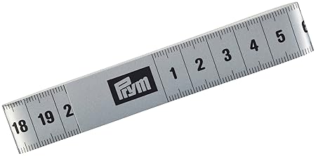Prym Bandmaß Fixo 150 cm Silber selbsklebend