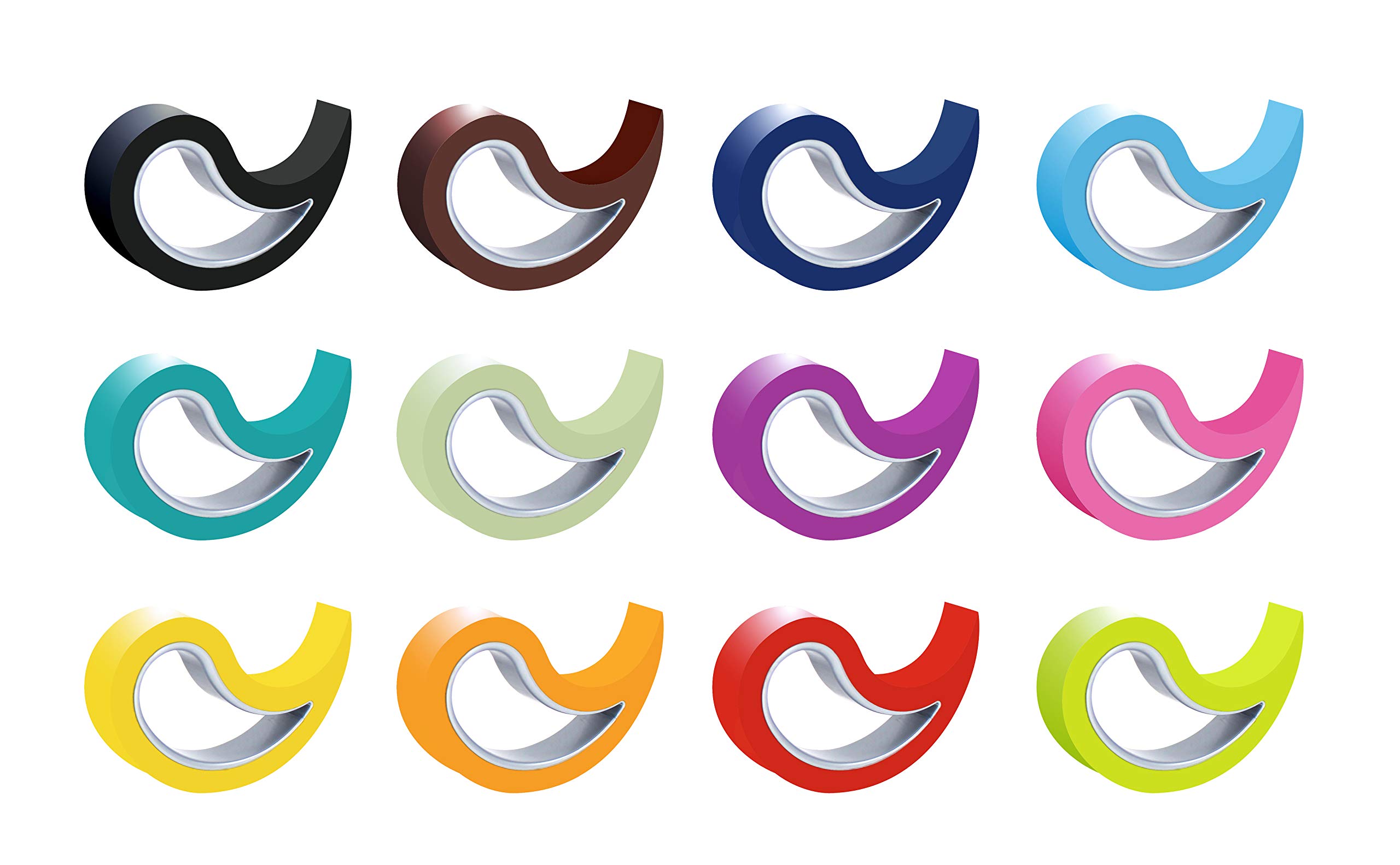 Stoppy, Stoppi, doorstopper, windowstopper, Stopper, Set of 12 Available in 4 Variations (Colorful)