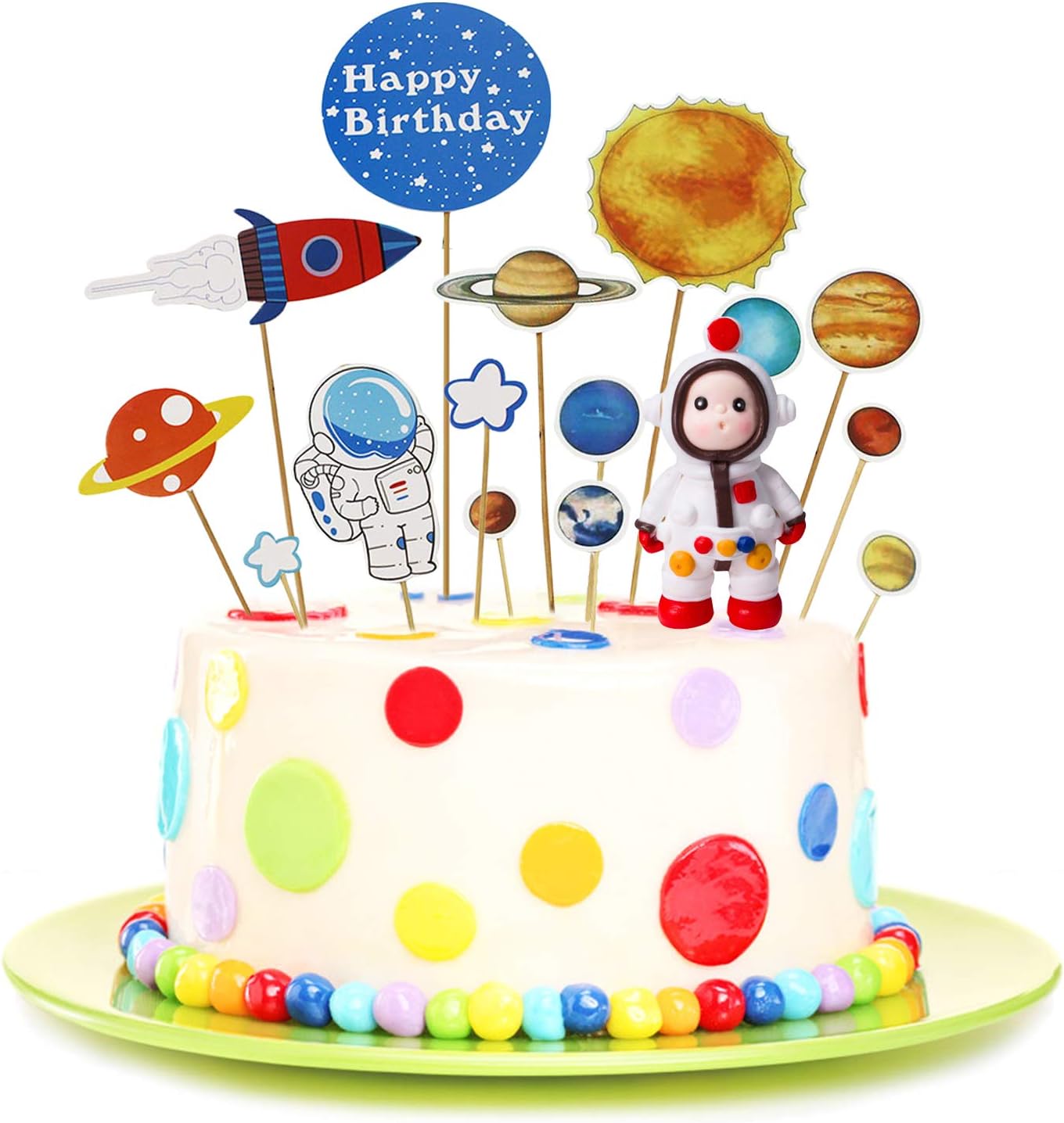 Set 7 Pezzi Topper Per Torta E Cupcake A Tema Paw Patrol – Decorazioni Acriliche Per Compleanno Bambini – Non Commestibili - 3