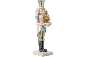 Regency International Resin Sweet Dreams Nutcracker with Tree, 15 Inches, Christmas, Tabletop Decor