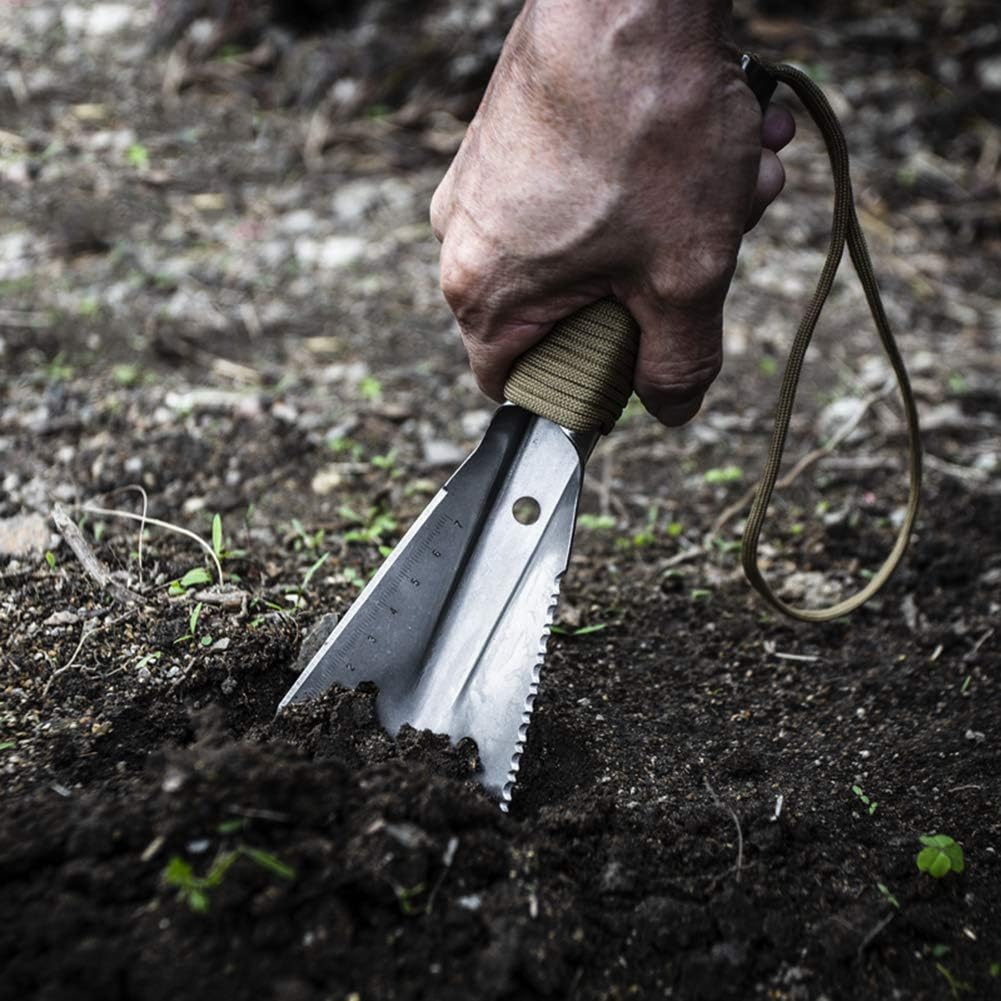 Amazon Com Zailhwk Garden Trowel Hand Shovel Garden Tool Set 12 Serrated Edge Garden Spade Tool Best For Transplanting Weeding Moving And Planting Garden Outdoor