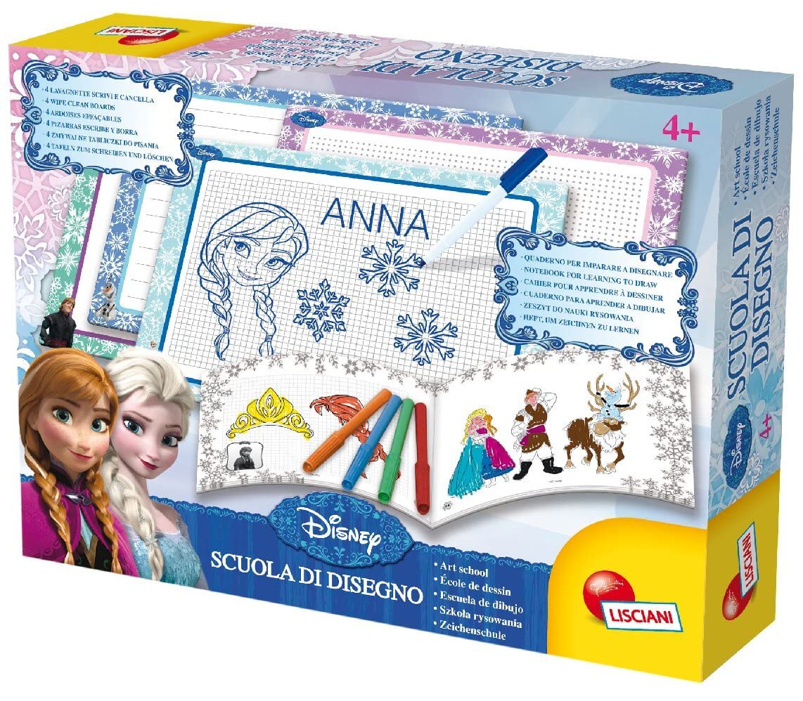 Disney Frozen Disney Specially Designed Notebook, Learn to Draw and Colour - 47833