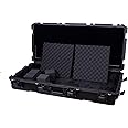 Crossrock 61-note Keyboard Case, Injection Molded PE Flight Case With Wheels (CRA961)