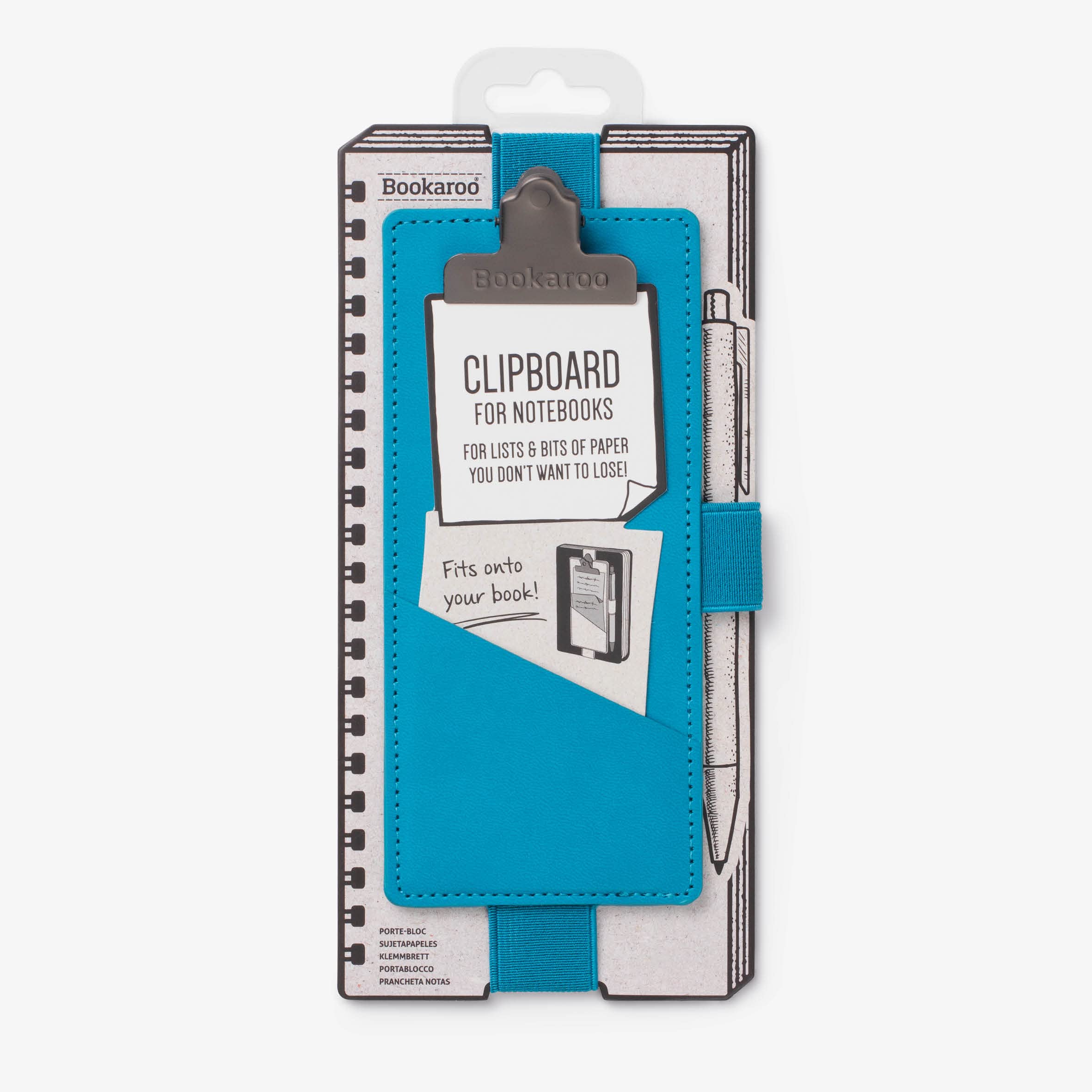 IF Bookaroo Clipboard for Notebooks - Turquoise