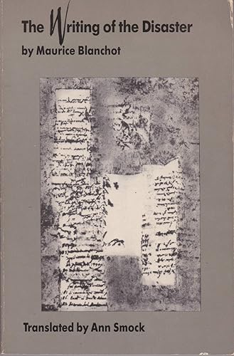 Download The Writing of the Disaster PDF