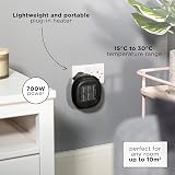 Russell Hobbs RHPH7001 Portable Fan Heater 700W 2 Heat Settings Overheat view 3
