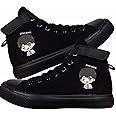 Kpop Album Dynamite Merch Jungkook Shoe Cartoon Image Jimin Sneakers J-Hope Rap Monster Jin SUGA V High-Top Canvas Shoes