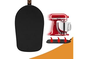 KIDOT Sliding Mat for Kitchenaid Mixer, Mixer Mover Slider Mat Pad Compatible with Kitchenaid 4.5-5 Qt Tilt-Head Stand Mixer, Kitchen Appliance Slider Mat, Kitchen Aid Mixer Accessories