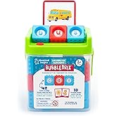 Educational Insights Lowercase Alphabet BubbleBrix - ABC Learning Toys and Pop It for Toddlers, Preschool Letter Recognition 