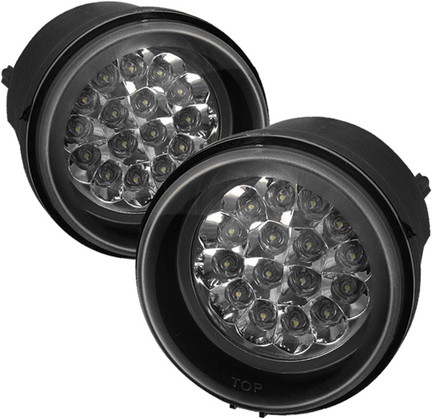 SPYDER FL-LED-DCH05-C Clear Dodge Charger/Caliber/Caravan Led Fog Light