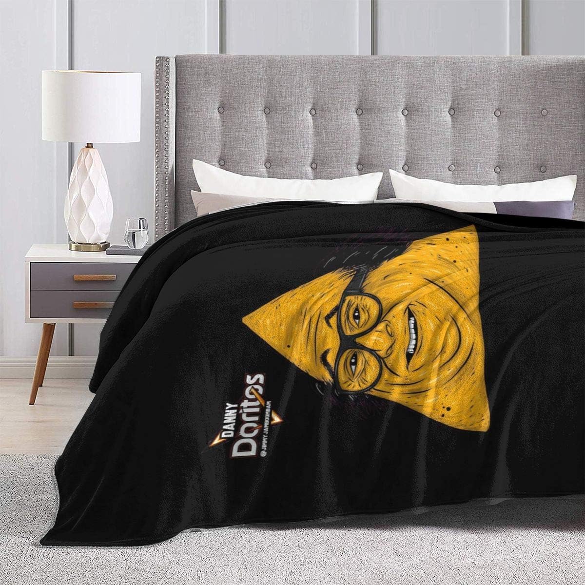 Engshi Danny Dorito Soft Warm Double Blanket Flannel Sofa Living Room