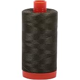 Aurifil A1050-5012 Solid 50wt 1422yds Dark Green Mako Cotton Thread