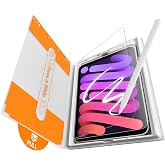 EZ-GLAZ-Paper-feel Glass Screen Protector for iPad Mini 8.3 Inch | iPad Mini 7 A17 Pro 7th Gen 2024 &amp; Mini 6th Gen 2021, Apple Pencil Compatible, with Installation Box, Bubble Free