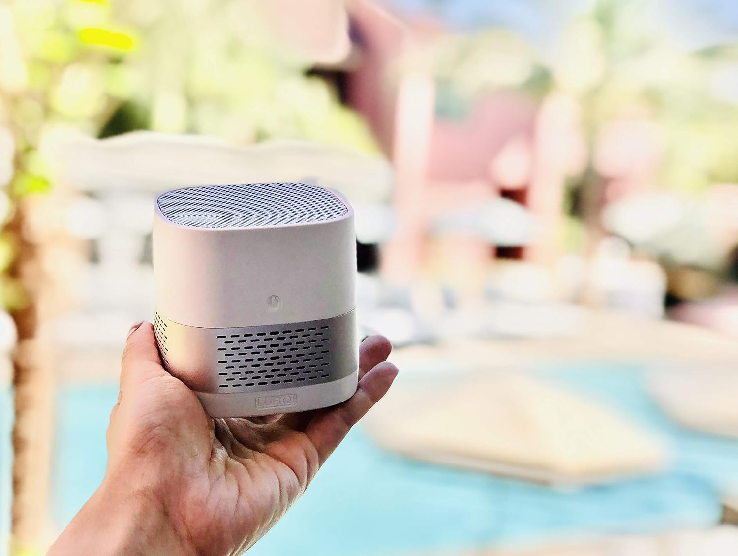 LUFTQI Cube Portable Filterless Air Purifier for Home, Office, Car, Bedroom, Desk, Air Cleaner for Odors, Allergens, Dust, Pollen, with Air Vent Cap & Car's Cup Holder: Kitchen & Dining