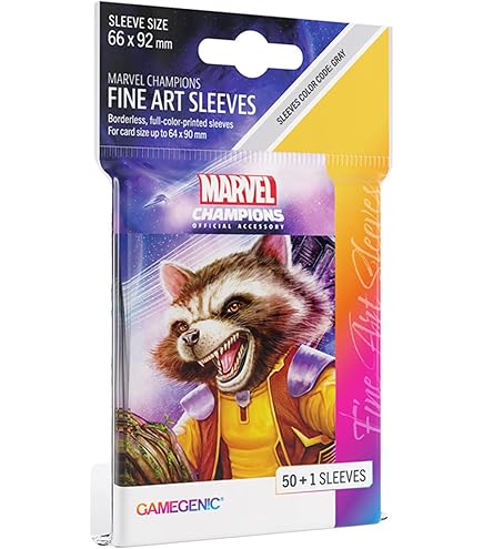 Amazon.com: Marvel Champions The Card Game Official Ant-Man Art Sleeves -  Pack of 50 Art Sleeves and 1 Clear Sleeve - Card Game Holder
