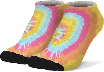 mens yellow ankle socks